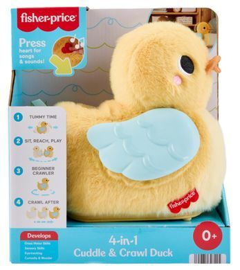 Розвивальне каченя 4-в-1 "Обіймай та повзи" Fisher-Price