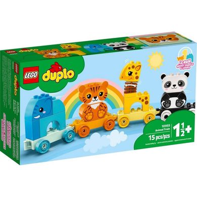 Конструктор LEGO Duplo Потяг із тваринами (10955), 5+, City, Хлопчик