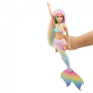 Лялька-русалка "Кольорова гра" серії Дрімтопія Barbie, 3+, Дрімтопія, Дівчинка