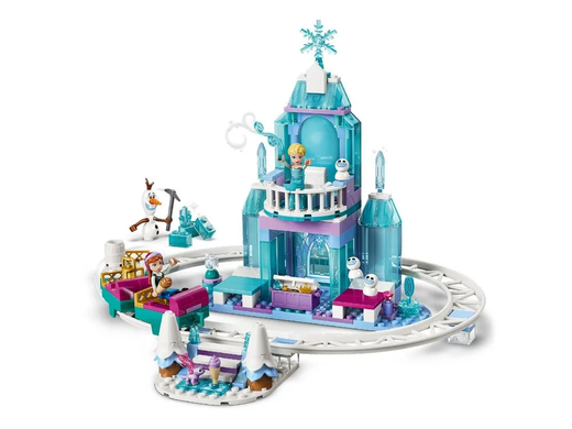 Конструктор LEGO Disney Princess Крижаний палац Ельзи та веселе катання на санчатах