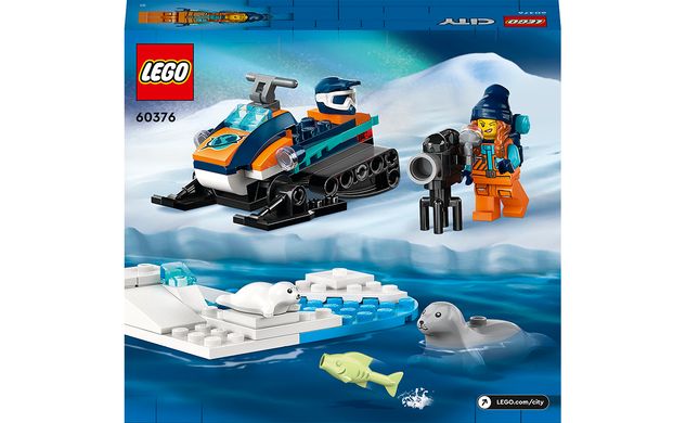 Конструктор LEGO City Арктичний дослідницький снігохід
