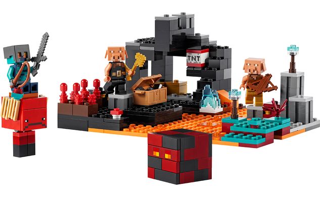 Конструктор LEGO Minecraft Бастіон Нижнього світу