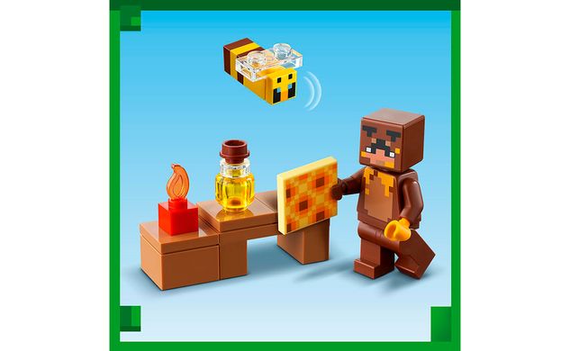 Конструктор LEGO Minecraft Бджолиний будиночок