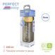Пляшечка скло Chicco PERFECT Easy, 240 мл, соска силікон, 0 м+