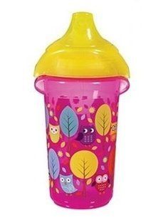 Поїльник-непроливайка Munchkin "Deco Sippy" 266мл. (рожевий), Рожевий, 266 мл, від 9-ти місяців, Пластик