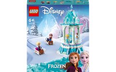Конструктор LEGO Disney Очаровательная карусель Анны и Эльзы
