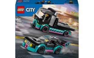 Конструктор LEGO City Автомобіль для перегонів й автовоз