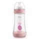 Пляшечка пластикова Chicco Perfect 5, 240 мл, 2 м+, Рожевий, 240 мл, Силікон, Пластик, від 2-х місяців, Пляшечка