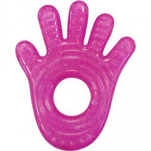 Іграшка - прорізувач Munchkin "Fun Ice Chewy Teether" рожева ручка