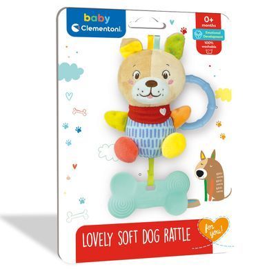 Брязкальце Clementoni "Lovely Soft Dog"