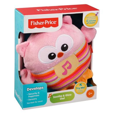 Мягкая игрушка-ночник Fisher-Price Сова со звуковым эффектом