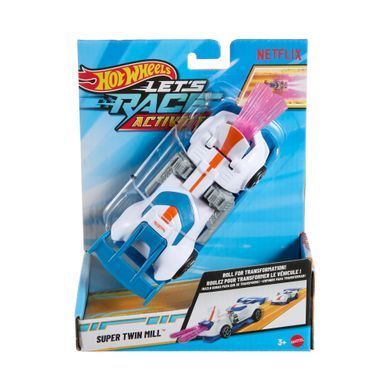 Збільшена машинка з мультсеріалу "Газуй" в масштабі 1:32 Hot Wheels (в ас.)