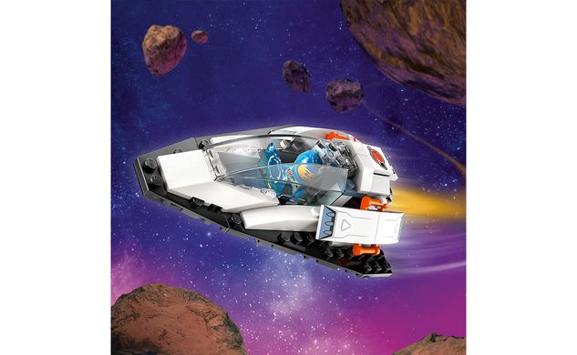 Конструктор LEGO City Космічний корабель і дослідження астероїда