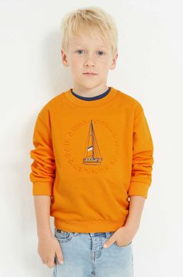 Пуловер для мальчика Mayoral, оранжевый