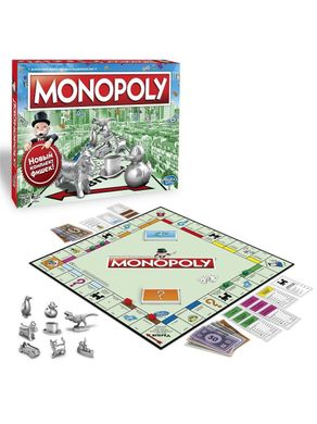 Настольная игра Hasbro  Монополия Классическая русская  Обновленная , 8+, Monopoly, Унисекс