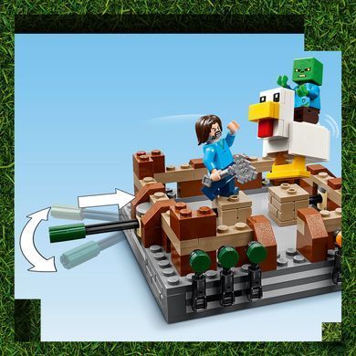 Конструктор LEGO Minecraft Бійцівський ринг у лісовому маєтку