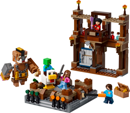 Конструктор LEGO Minecraft Бійцівський ринг у лісовому маєтку