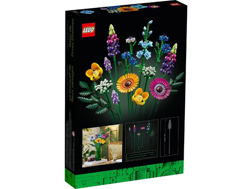 Конструктор LEGO Icons Букет польових квітів 939 деталей (10313)