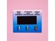Классическая ванночка  "Зайчик" з термометром  TEGA, Розовый, от рождения, 86х54х31 см, Классическая с термометром и сливом, Пластик
