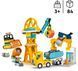 Набір LEGO DUPLO Town 3-в-1 Будівельний майданчик і техніка