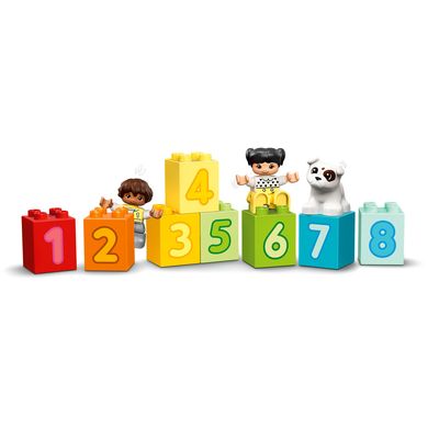 Конструктор LEGO Duplo Потяг із цифрами вчимося рахувати (10954), 1,5+, DUPLO®, Унісекс