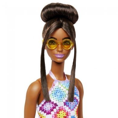 Лялька Barbie "Модниця" в сукні з візерунком у ромб