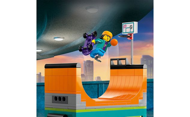 Конструктор LEGO City Уличный скейтпарк