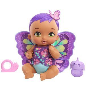 Пупс My Garden Baby Feed and change "Фіолетові крильця"