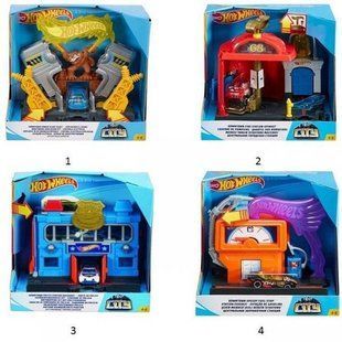 Трек Hot Wheels City "Незвичайні пригоди в місті" в асортименті, 4+, Хлопчик