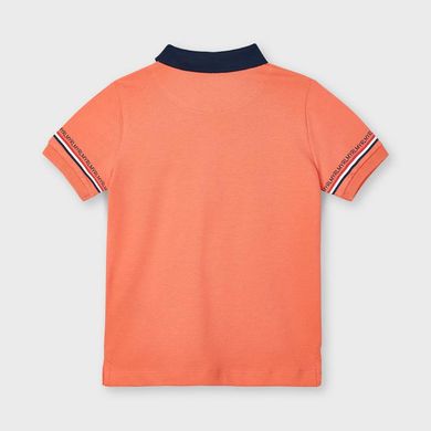 Рубашка-поло оранжевого цвета Mayoral 6 лет
