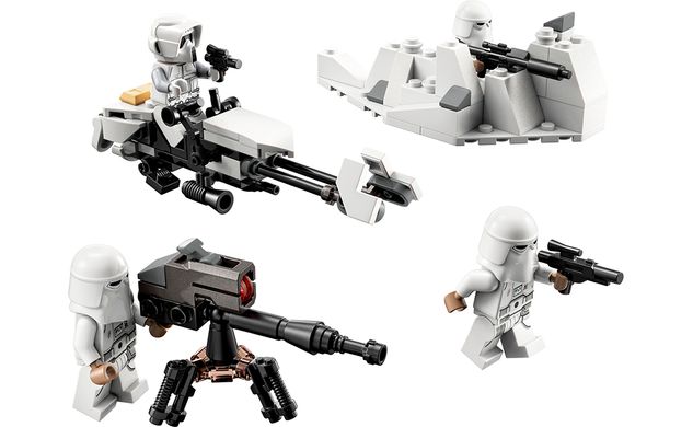 Конструктор LEGO Star Wars Сніговий штурмовик Бойовий набір