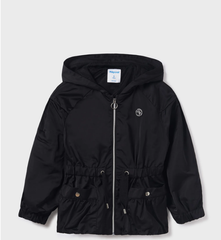 Куртка-ветровка для девочки Mayoral, черный
