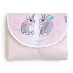 Пеленальный матрасик Верес Summer Bunny pink, 57*60 см, Девочка