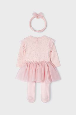 Комплект для девочки (юбка, боди) Mayoral, розовый