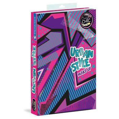 Дитячий набір косметики для макіяжу Clementoni "Urban Style", серія "Crazy Chic"