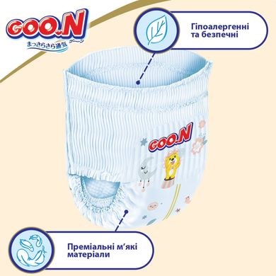 Трусики-подгузники Goo.N Premium Soft размер 4 L 9-14 кг унисекс 44 шт
