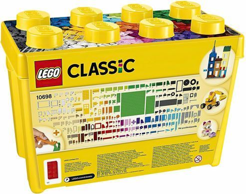 Конструктор LEGO Classic Коробка кубиків для творчості великого розміру 790 деталей (10698)