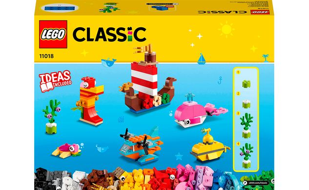 Конструктор LEGO Classic Творчі веселощі в океані