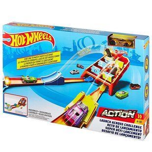 Ігровий набір Hot Wheels "Супервлучне попадання", 4+, Хлопчик