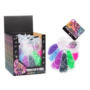 Мінінабір із гумками для плетіння браслетів Monster High