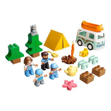 Конструктор LEGO Duplo Сімейний кемпінг (10946), 2+, DUPLO®, Унісекс