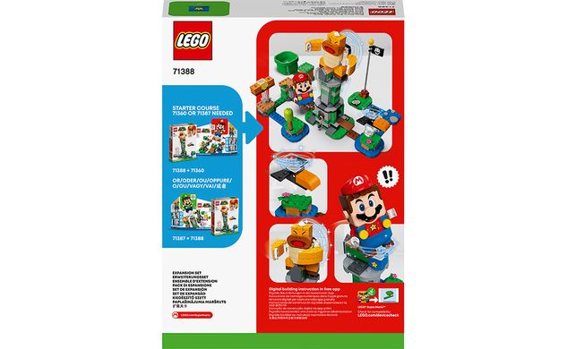 Конструктор LEGO Super Mario Дополнительный набор Падающая башня босса брата