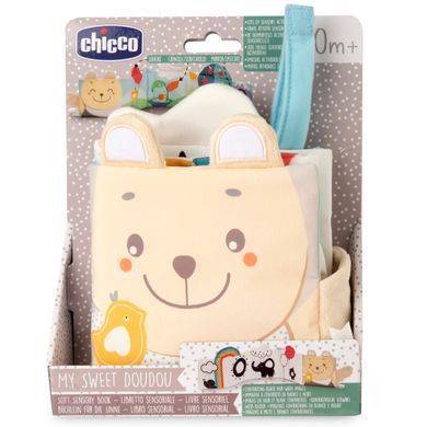 М'яка сенсорна книжка Chicco "My Sweet DouDou"
