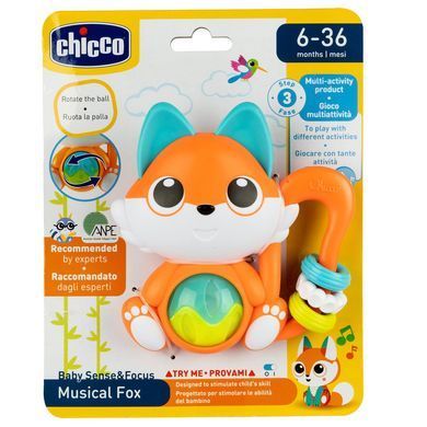 Брязкальце Chicco "Лисичка"