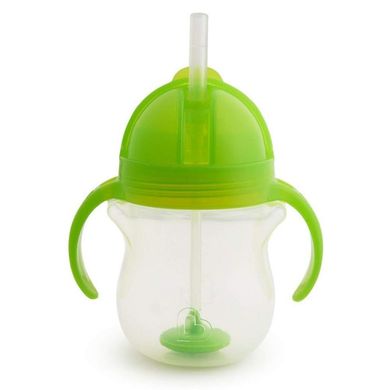 Бутылочка-непроливайка Munchkin "Tip&Sip" 207 мл (зеленая), Зелёный, 207 мл, от 6-ти месяцев, Пластик