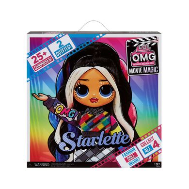 Ігровий набір з лялькою L.O.L. Surprise! серії O.M.G. Movie Magic - Зірочка, 3+, O.M.G., Дівчинка