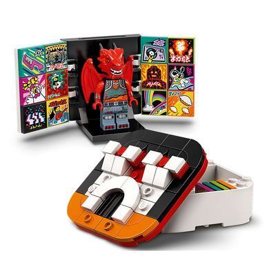 Конструктор LEGO Vidiyo Бітбокс Дракон-металіст (43109), 7+, VIDIYO&trade;, Унісекс