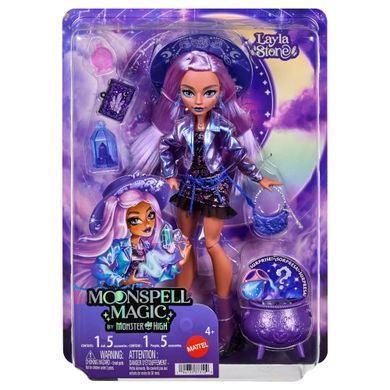 Лялька Лейла Moonspell Magic від Monster High &ndash; Чаклунка кристалів