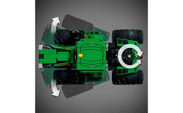 Конструктор Lego Technic Трактор John Deere 9620R 4WD