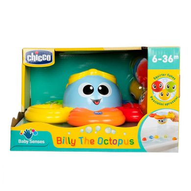 Іграшка для ванни Chicco Восьминіг Біллі, від 6-ти місяців, Унісекс